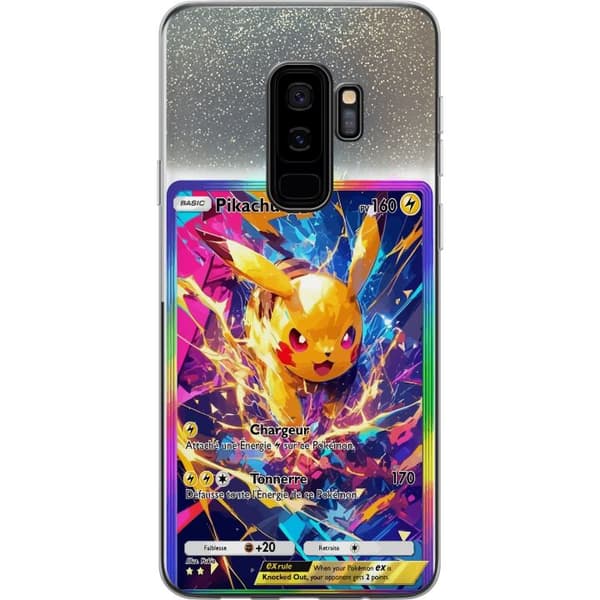 Kompatibelt Mobildeksel til Samsung Galaxy S9+ Pikachu gul