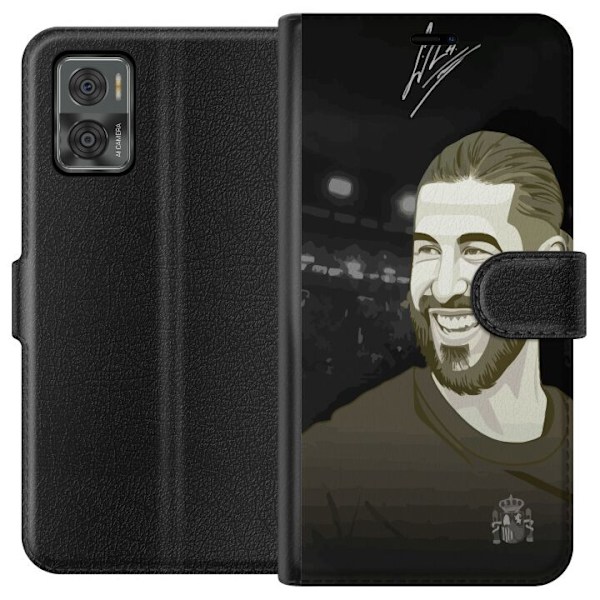 Motorola Moto E22i Tegnebogsetui Sergio Ramos