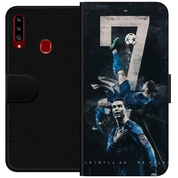 Kompatibelt Lommeboketui til Samsung Galaxy A20s Ronaldo