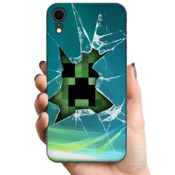 Apple iPhone XR TPU Mobilcover MineCraft