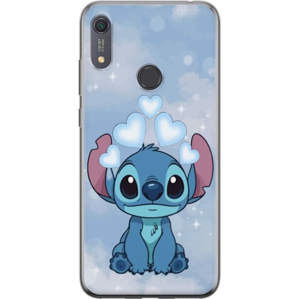 Huawei Y6s (2019) Gjennomsiktig deksel Stitch Hoppande Gled -