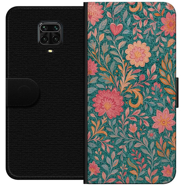 Xiaomi Redmi Note 9S Plånboksfodral Floral Dream