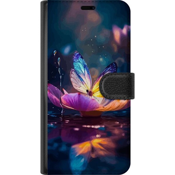 Sony Xperia 10 II Lommeboketui Butterfly