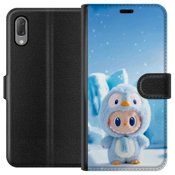 Sony Xperia L3 Tegnebogsetui sort ridder fortnite