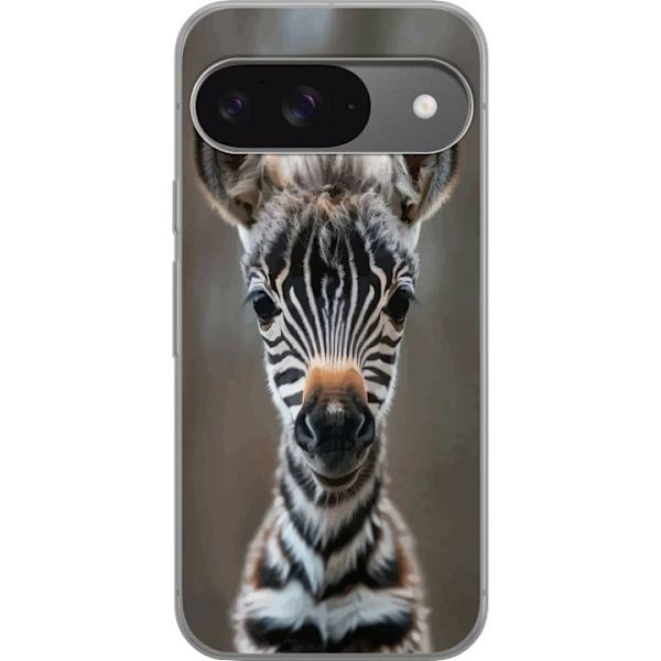 Google Pixel 9 Pro Genomskinligt Skal Giraff Djurmotiv Afrika Natur Grafiskt Motiv Savann Vilda Djur Populär Väggkonst Exotiskt Tema