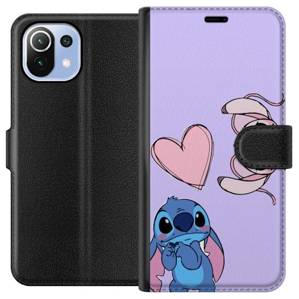 Xiaomi Mi 11 Lite Plånboksfodral Stitch Mode