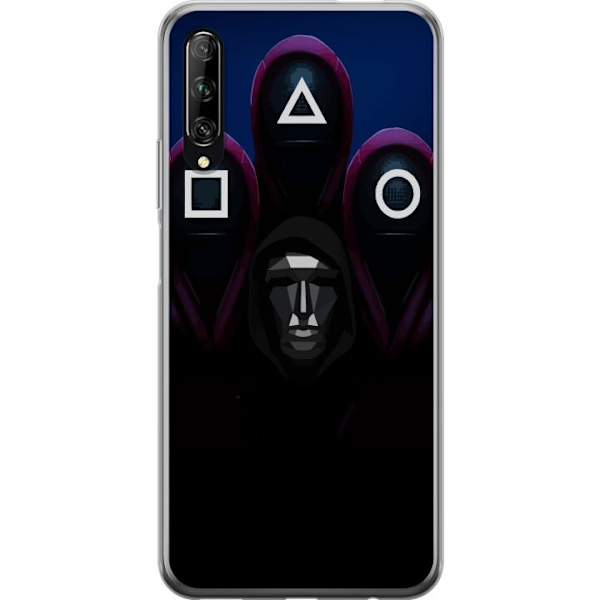 Huawei P smart Pro 2019 Genomskinligt Skal Squid Game Säsong 3 Nya Ikoner Populär Serie TV Motiv Asiatisk Drama Trend Ikoniskt Grafisk Design