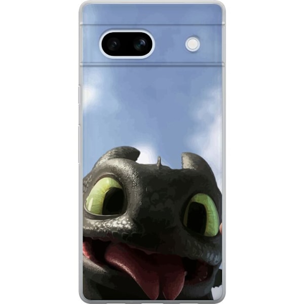 Google Pixel 7a Genomskinligt Skal How to Train Your Dragon (Draktränaren)
