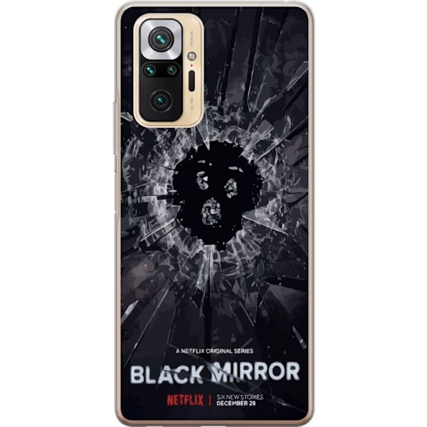 Xiaomi Redmi Note 10 Pro Gjennomsiktig deksel Black Mirror Sci