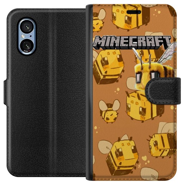 Sony Xperia 10 VI Lompakkokotelo Minecraft Bi