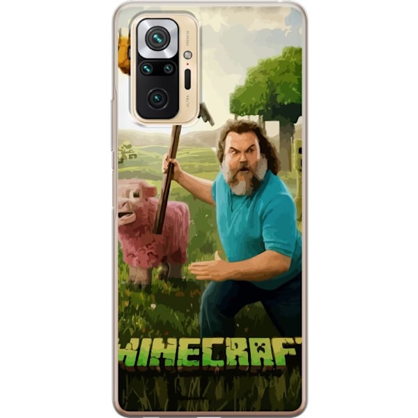 Xiaomi Redmi Note 10 Pro Genomskinligt Skal A Minecraft Movie