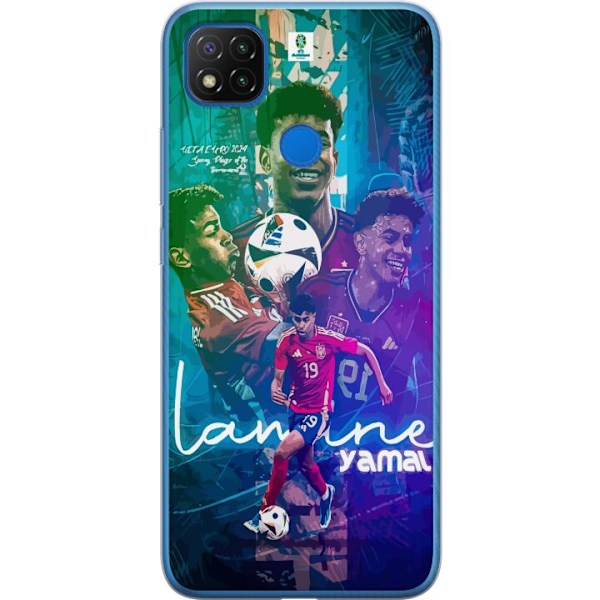 Xiaomi Redmi 9C Genomskinligt Skal Lamine Yamal FCB