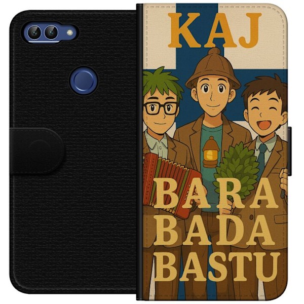 Huawei P smart Lommeboketui Bare ta en badstu KAJ