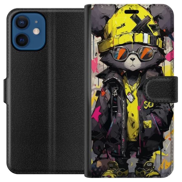 Kompatibelt Plånboksfodral till Apple iPhone 12 Cool Björn