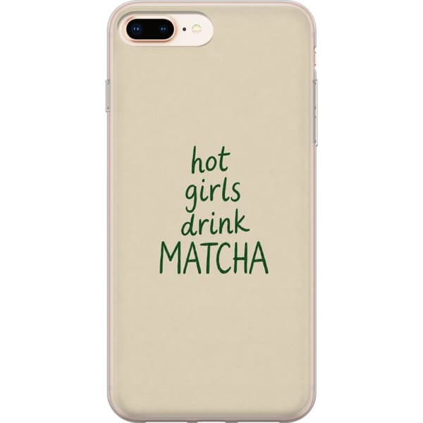 Kompatibel Mobilcover til Apple iPhone 8 Plus Matcha-piger beige