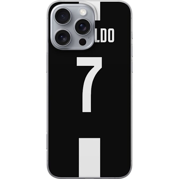 Apple iPhone 16 Pro Max Gennemsigtig cover Ronaldo