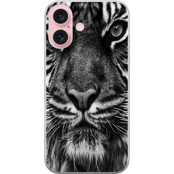 Kompatibelt Mobildeksel til Apple iPhone 16 Tiger