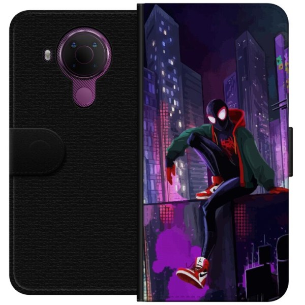 Nokia 5.4 Lommeboketui Fortnite - Spider-Man
