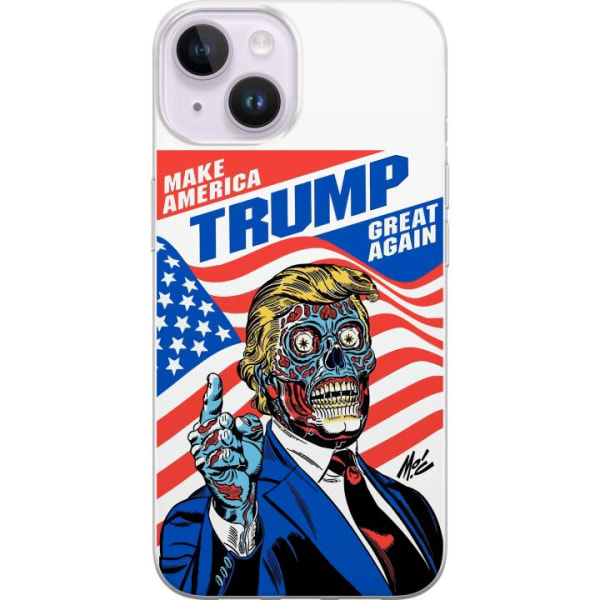 Apple iPhone 14 Gjennomsiktig deksel  Trump