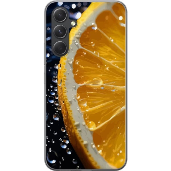 Samsung Galaxy S24+ Gjennomsiktig deksel Appelsin