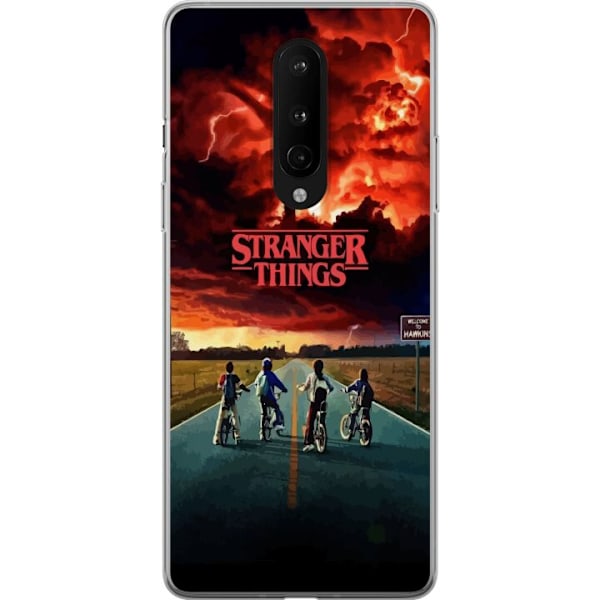 OnePlus 8 Gennemsigtig cover Fremmede Ting