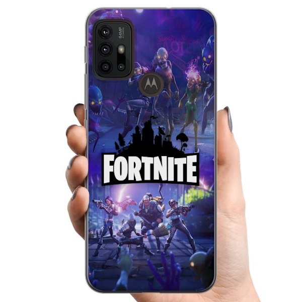 Motorola Moto G30 TPU Mobilcover Fortnite