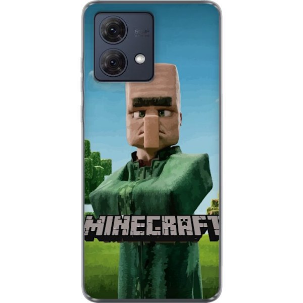 Motorola Moto G84 Gennemsigtig cover A Minecraft Movie
