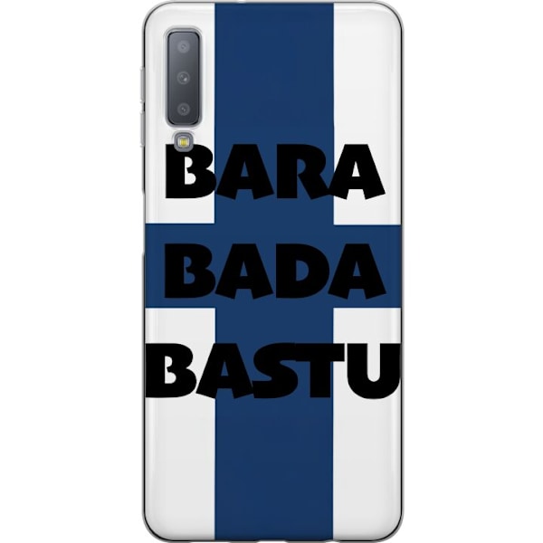 Samsung Galaxy A7 (2018) Gennemsigtig cover Bara Badstue