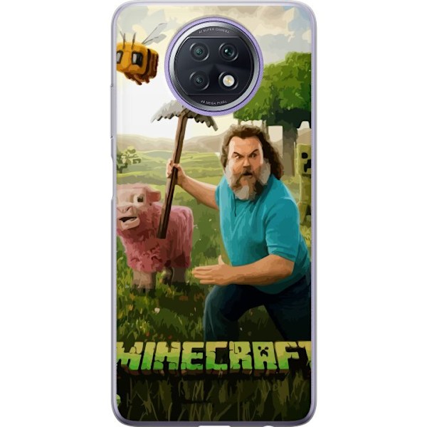 Xiaomi Redmi Note 9T Läpinäkyvä kuori A Minecraft Movie
