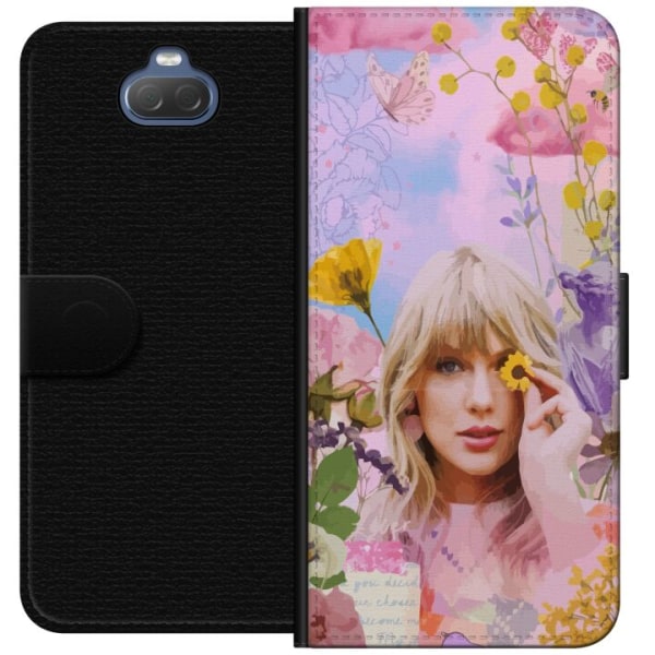 Sony Xperia 10 Plånboksfodral Taylor Swift - Blomma