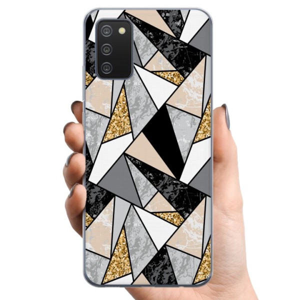 Samsung Galaxy A02s TPU Mobilskal Marble Print