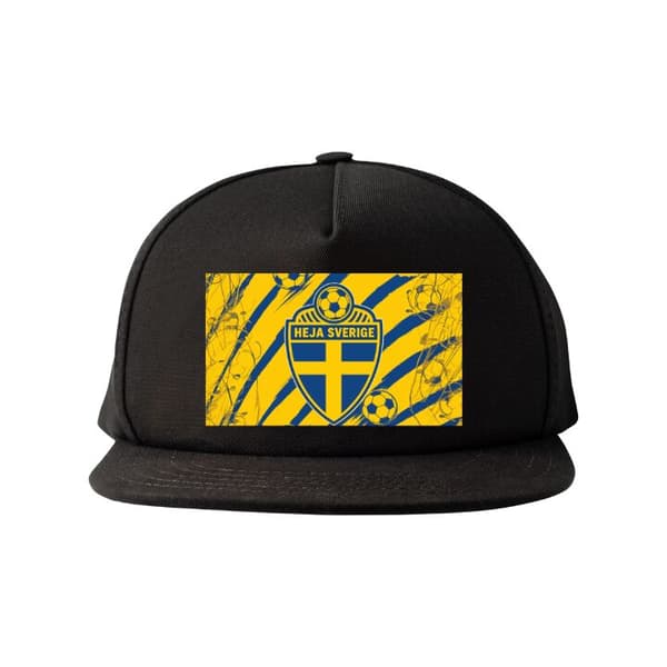 Snapback-lippalakki musta one size