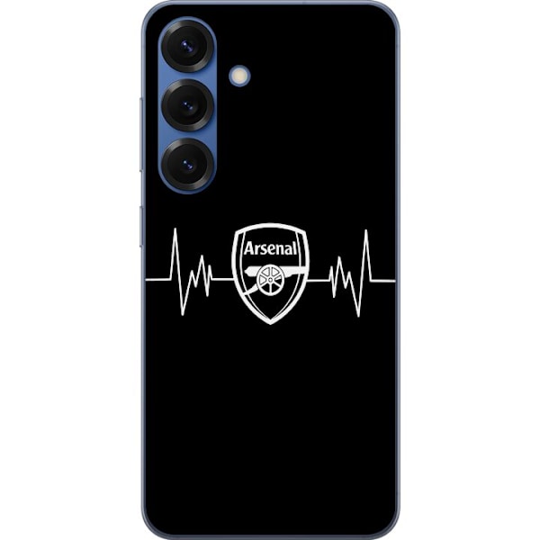 Samsung Galaxy S25+ Genomskinligt Skal Arsenal
