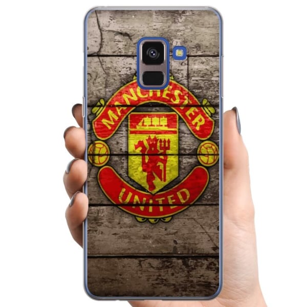Samsung Galaxy A8 (2018) TPU Mobildeksel Manchester United FC