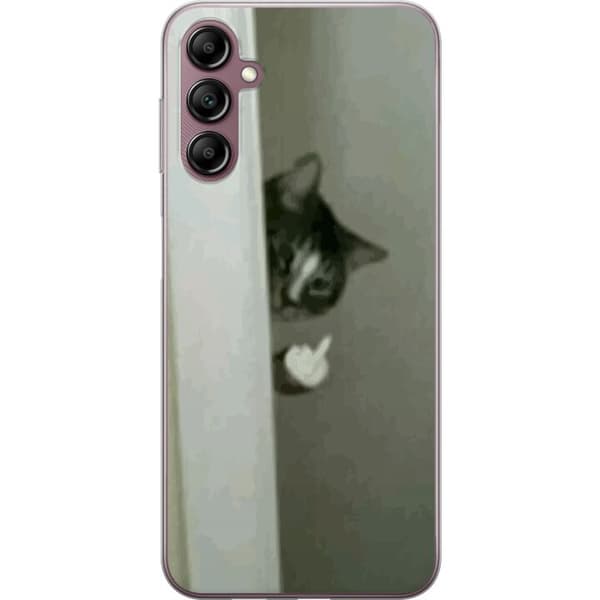 Kompatibelt Mobildeksel til Samsung Galaxy A14 5G HAHA Katt