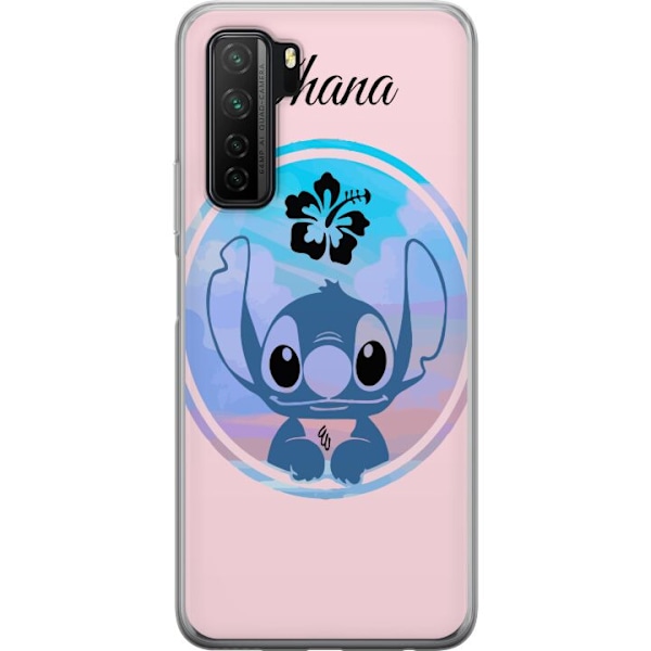 Huawei P40 lite 5G Gjennomsiktig deksel Stitch Ohana