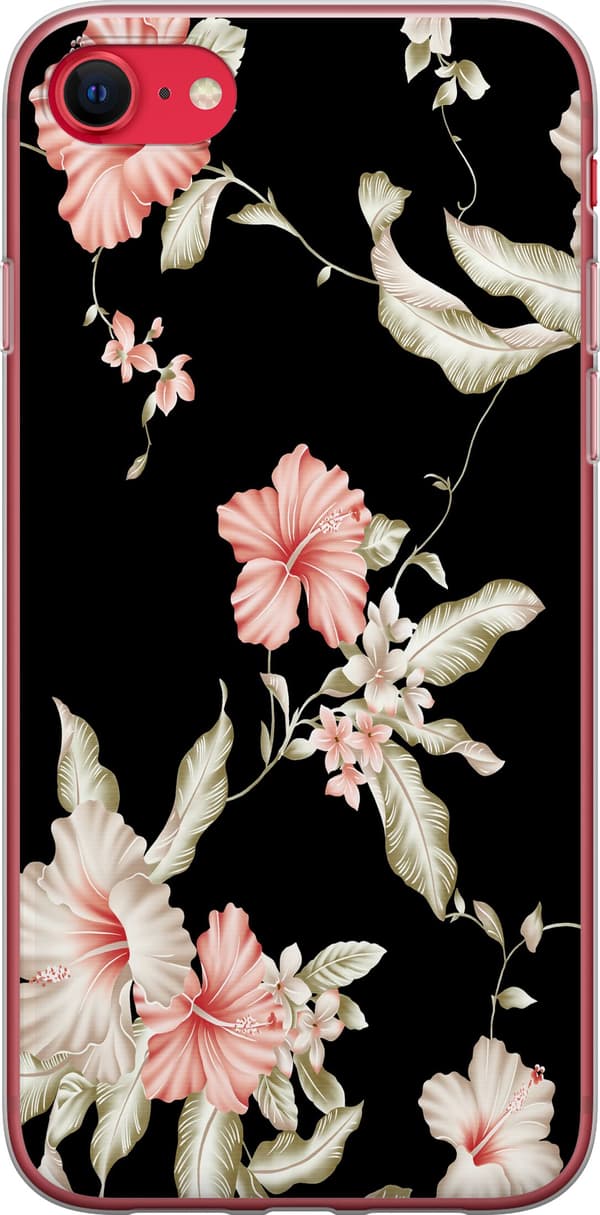 Kompatibelt Mobilskal till Apple iPhone 8 Blommor