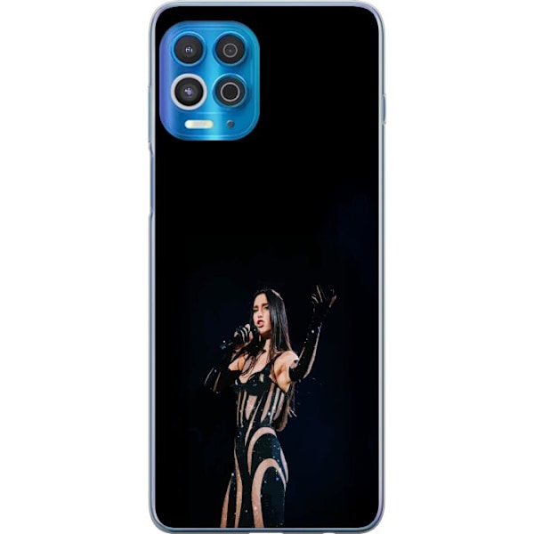 Motorola Edge S Genomskinligt Skal Dua Lipa – Pop Star Aesth