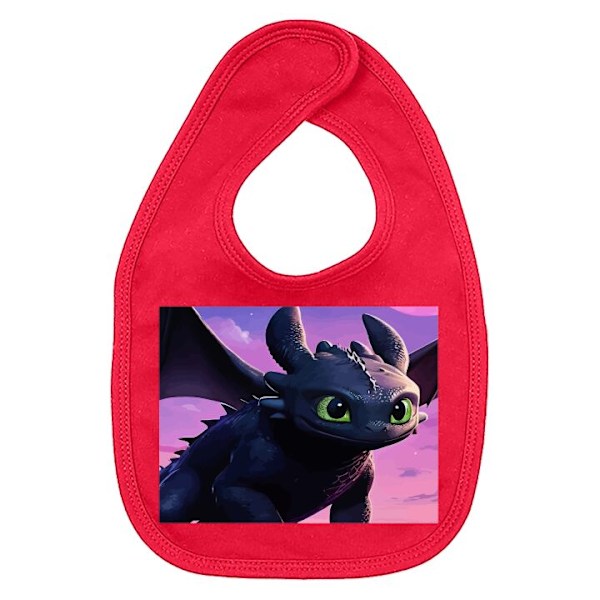 Bebis Haklapp How to Train Your Dragon (Draktränaren) Röd one size
