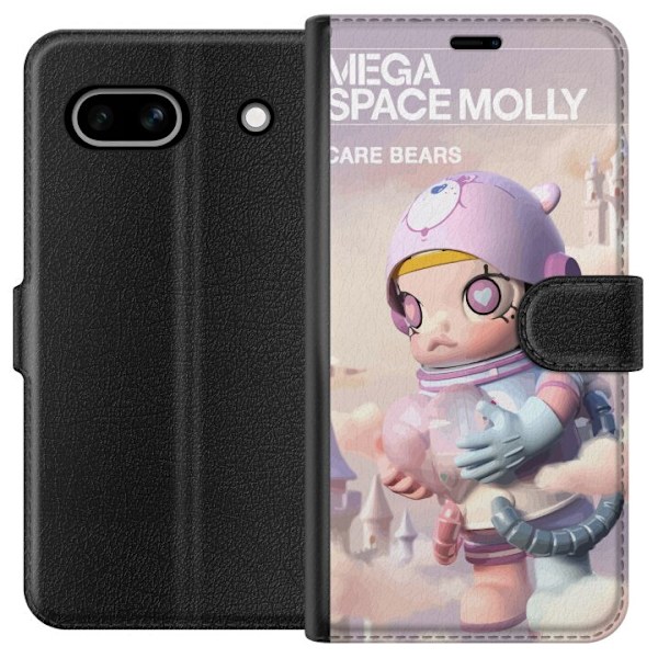 Google Pixel 7a Lompakkokotelo Mega Space Molly Care Bears Series - Share Bear Edition