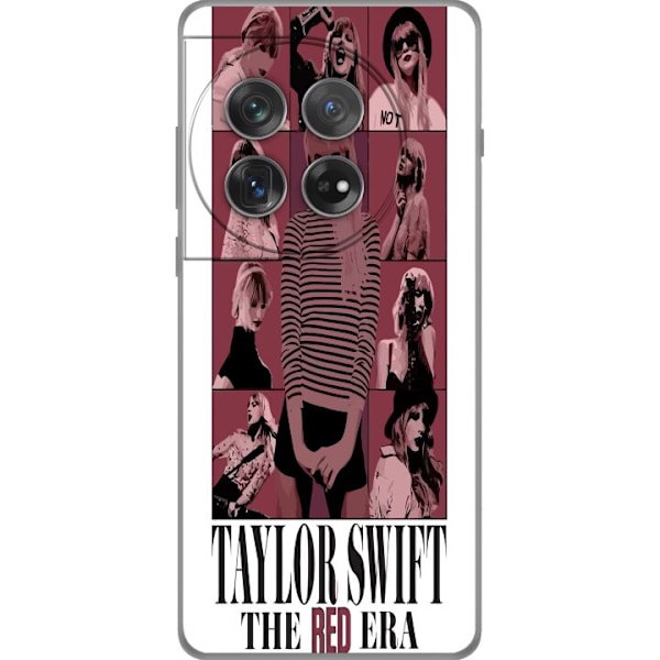 OnePlus 12 Läpinäkyvä kuori Taylor Swift Red