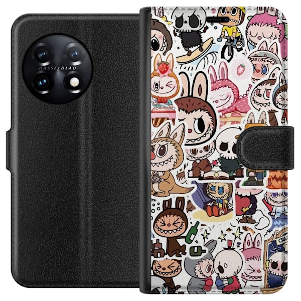 OnePlus 11 Lompakkokotelo Labubu All-Stars – POP MART Erikoi
