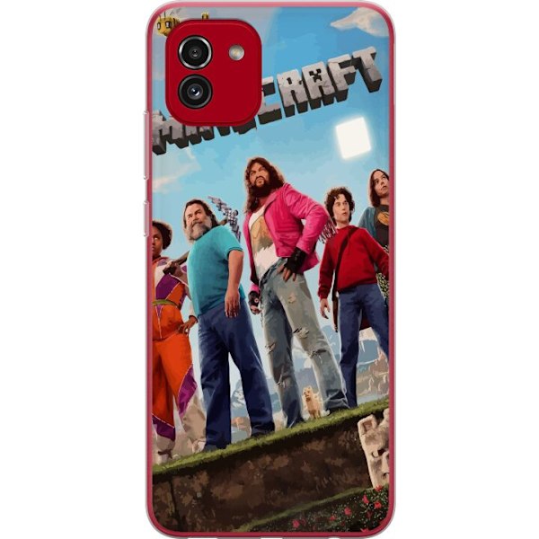 Samsung Galaxy A03 Genomskinligt Skal A Minecraft Movie
