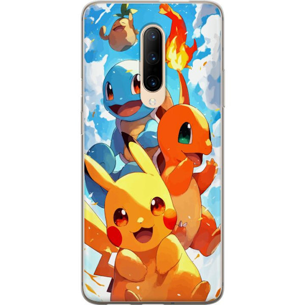 OnePlus 7 Pro Läpinäkyvä kuori Pocket Creatures - innoittan