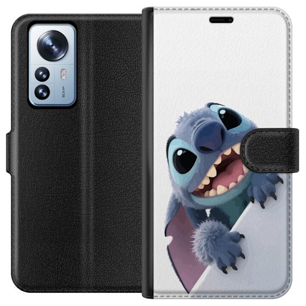 Xiaomi 12 Pro Lompakkokotelo Iloinen Ommel