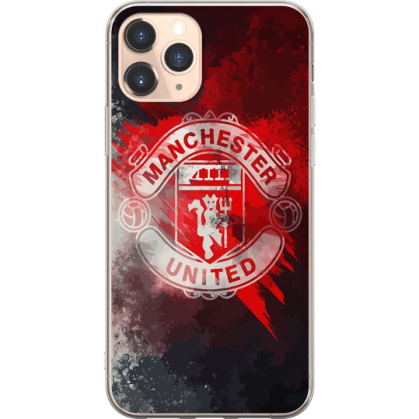 Apple iPhone 11 Pro Genomskinligt Skal Manchester United FC