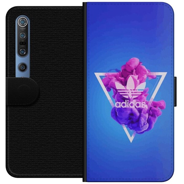 Xiaomi Mi 10 Pro 5G Lommeboketui Adidas-inspirert blått desig