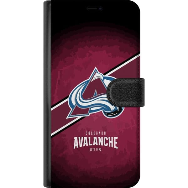 Kompatibelt Plånboksfodral till Samsung Galaxy A20e Colorado Avalanche (NHL)