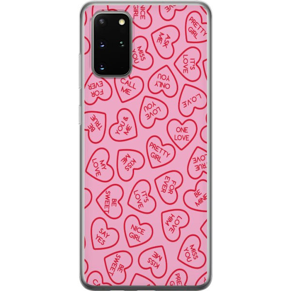 Samsung Galaxy S20+ Gennemsigtig cover Valentinsdag 2025