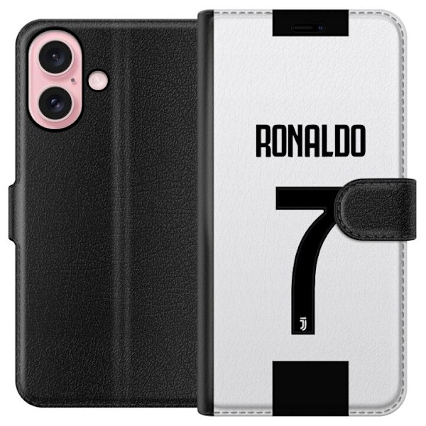 Apple iPhone 16 Tegnebogsetui Ronaldo